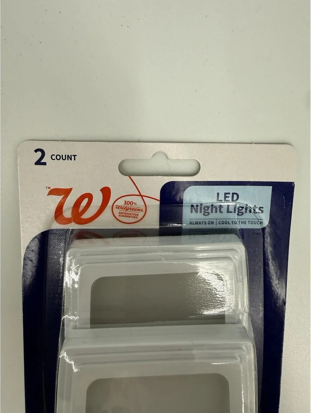 4 X (2) Packs LED Night Lights Plug-in Cool to touch Soft White 3000k NEW Packs